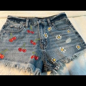 Aeropostale vintage high rise shorty